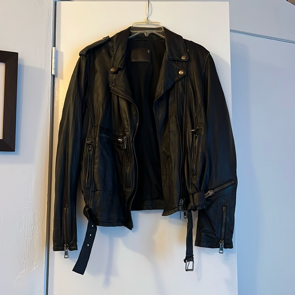 R13 Classic Moto Jacket (men's small)